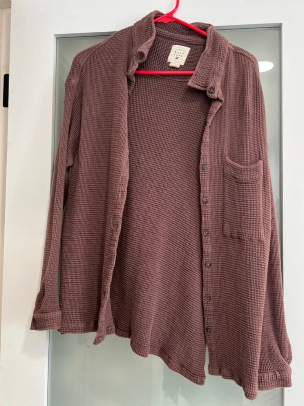 Billabong brown button up!